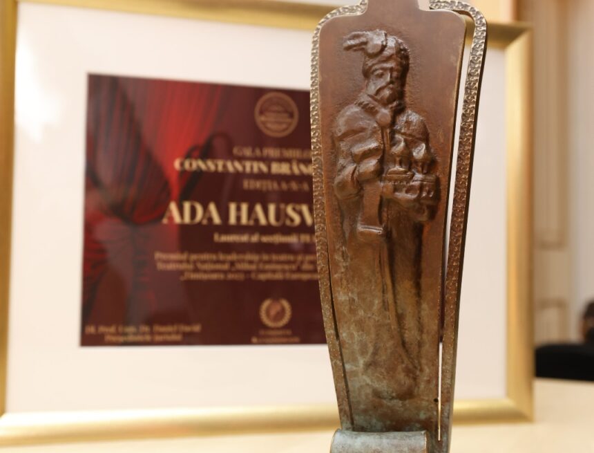 Premiul Brâncoveanu, pentru Ada Hausvater Premiul Brâncoveanu, pentru Ada Hausvater