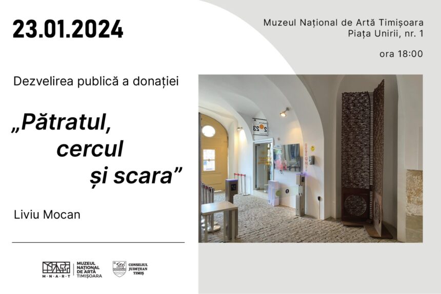 Dar sculptural pentru Muzeul Național de Artă Timișoara Dar sculptural pentru Muzeul Național de Artă Timișoara
