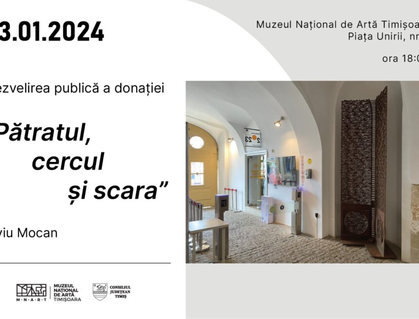 Dar sculptural pentru Muzeul Național de Artă Timișoara Dar sculptural pentru Muzeul Național de Artă Timișoara
